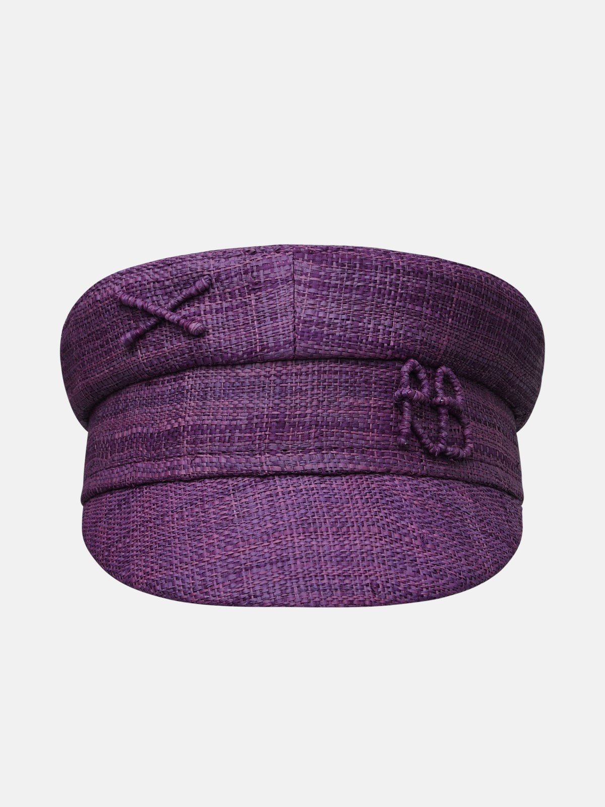 Ruslan Baginskiy Purple Straw Hat In Violet