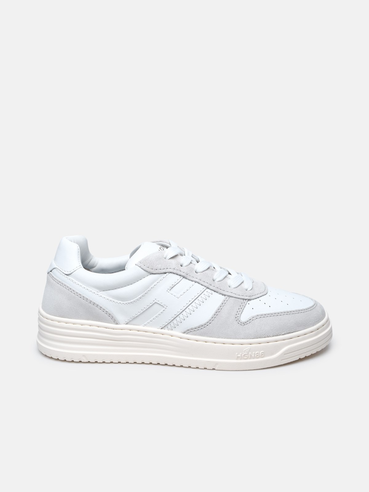 Hogan H630 White Leather Sneakers