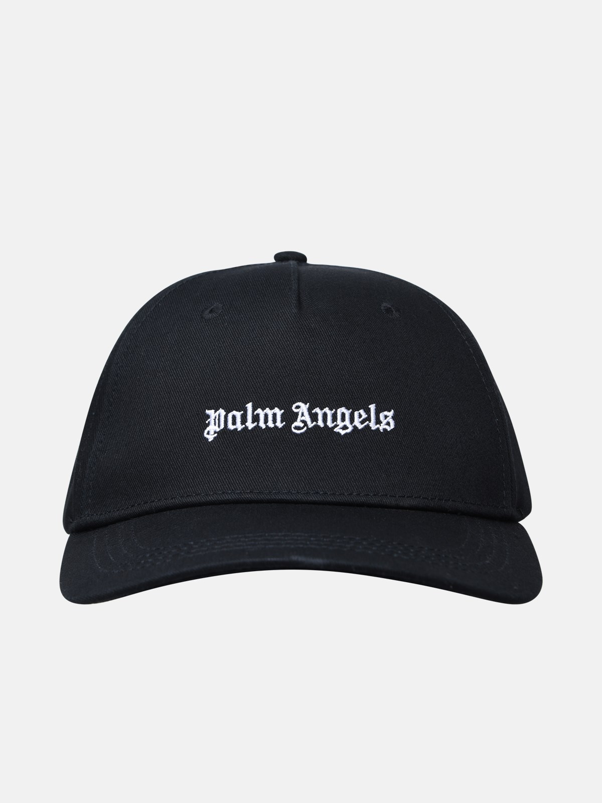 Palm Angels Cappello Logo In Black