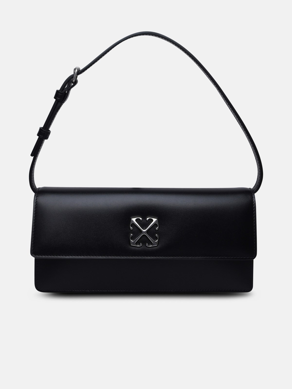 Off-white Black Leather Bag