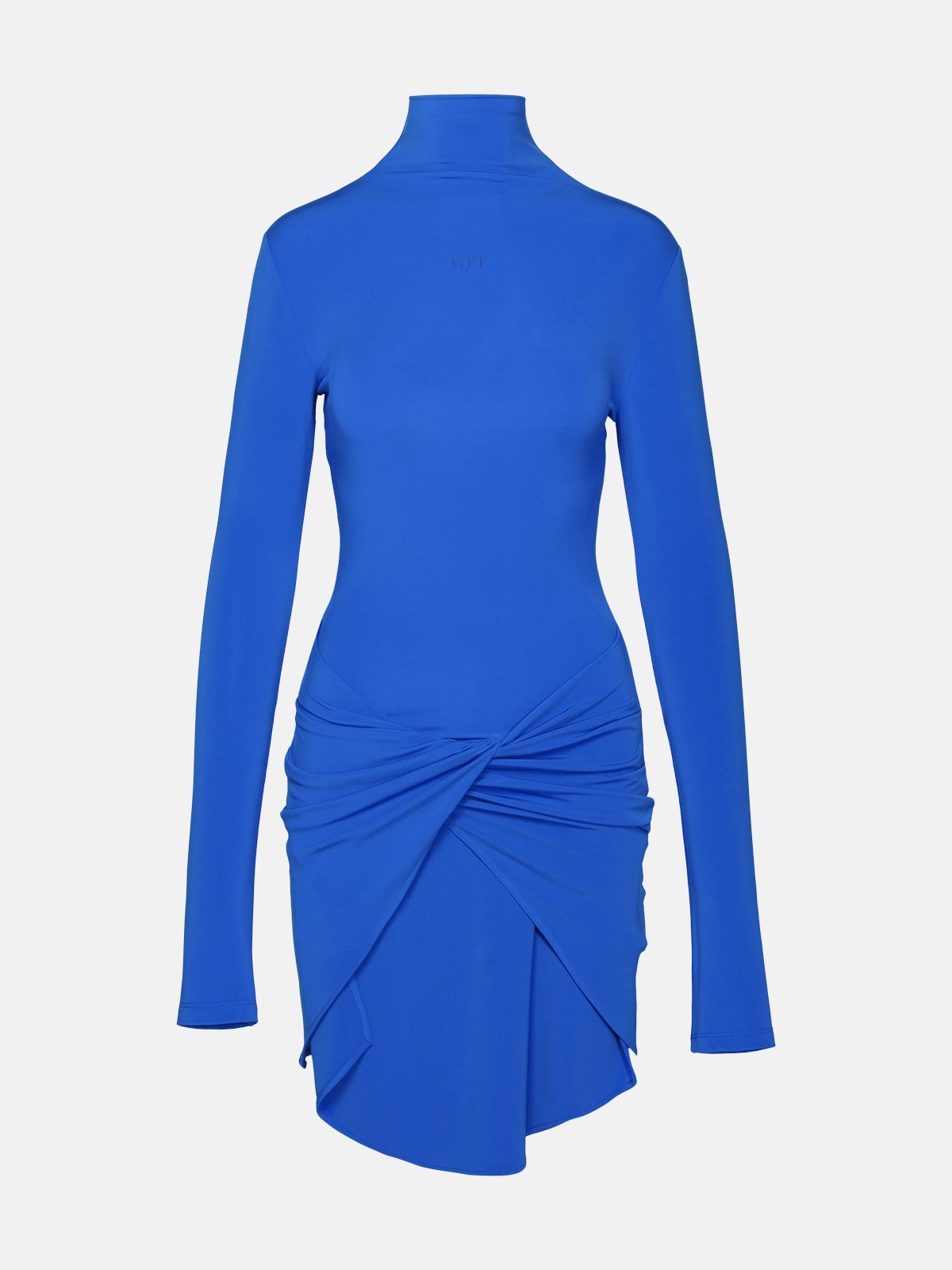 Off-white 'twist' Blue Viscose Dress