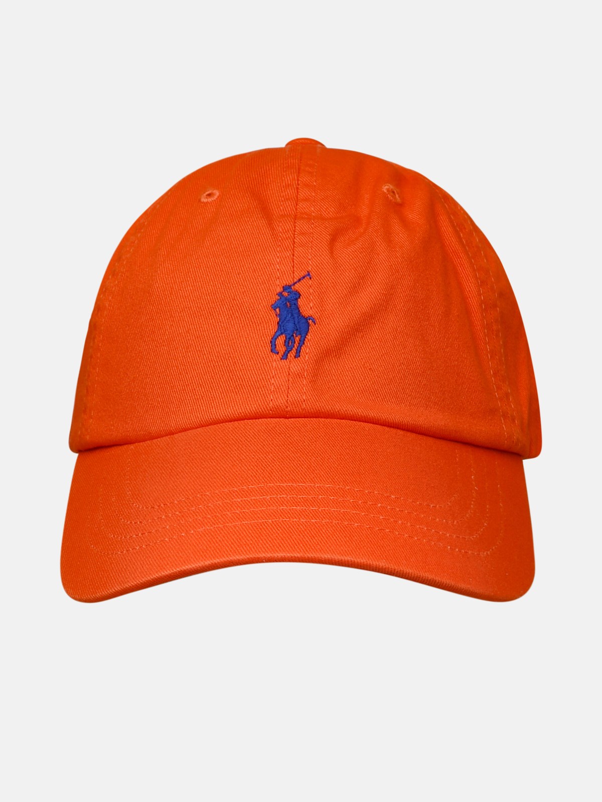Shop Polo Ralph Lauren Orange Cotton Hat