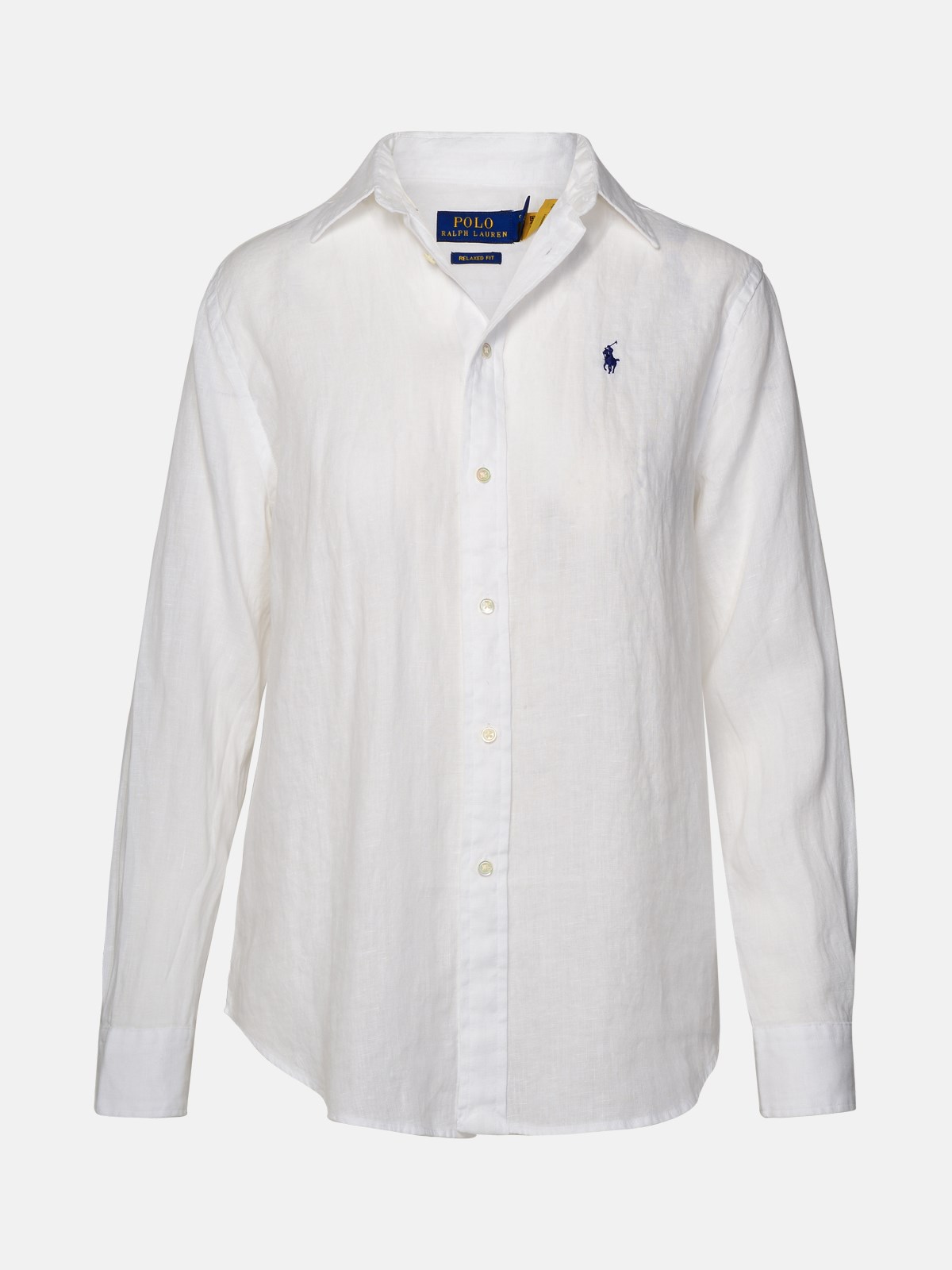 Polo Ralph Lauren Kids' White Linen Shirt