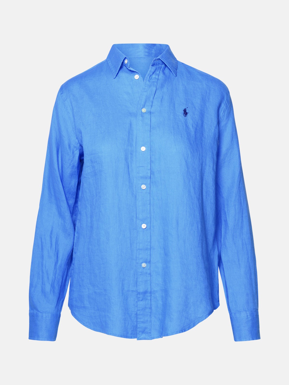 Polo Ralph Lauren Light Blue Linen Shirt