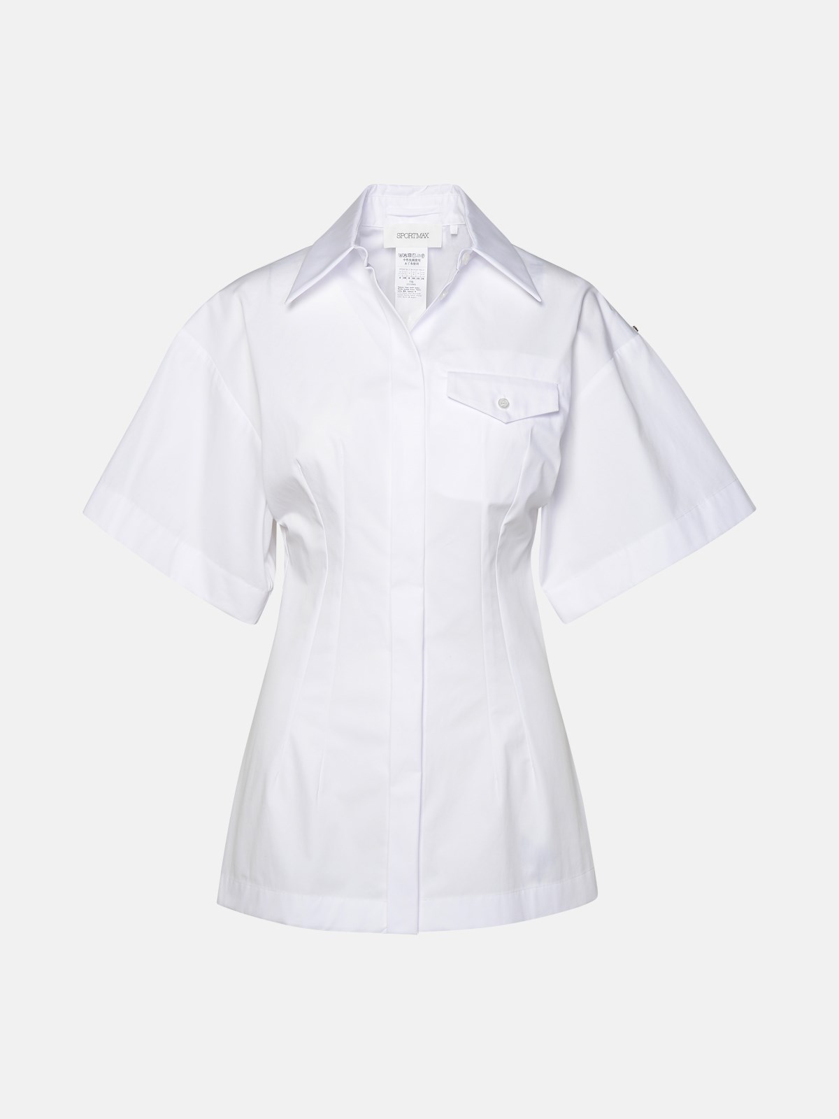 Sportmax White Cotton Shirt