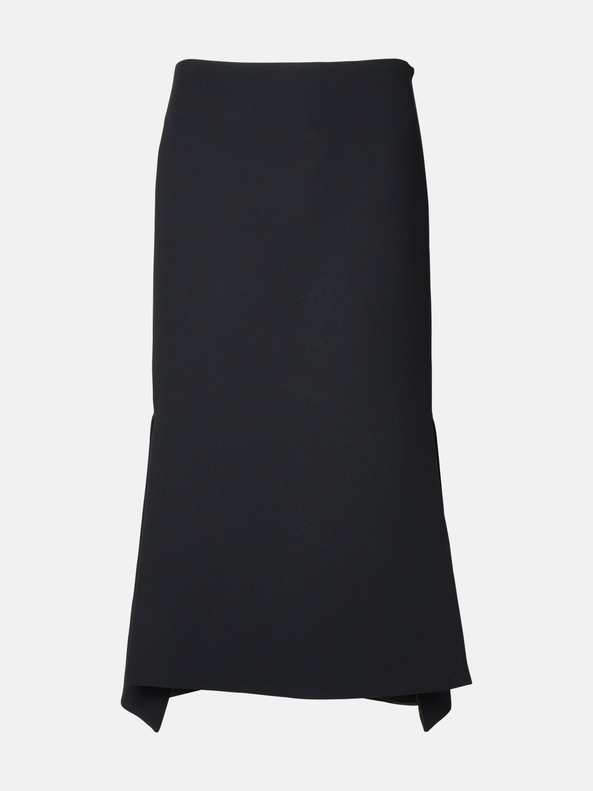 Shop Sportmax 'adelfi1234' Black Polyester Skirt