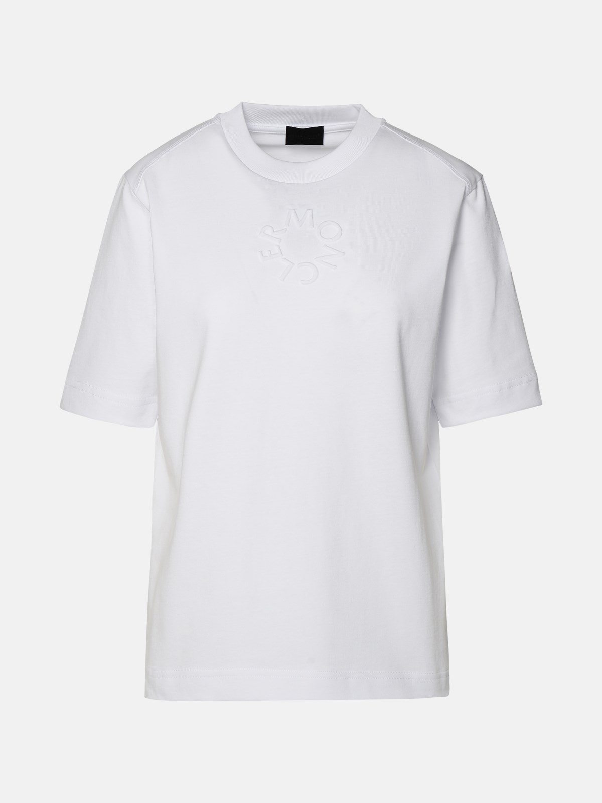 Moncler Kids' T-shirt Logo In White