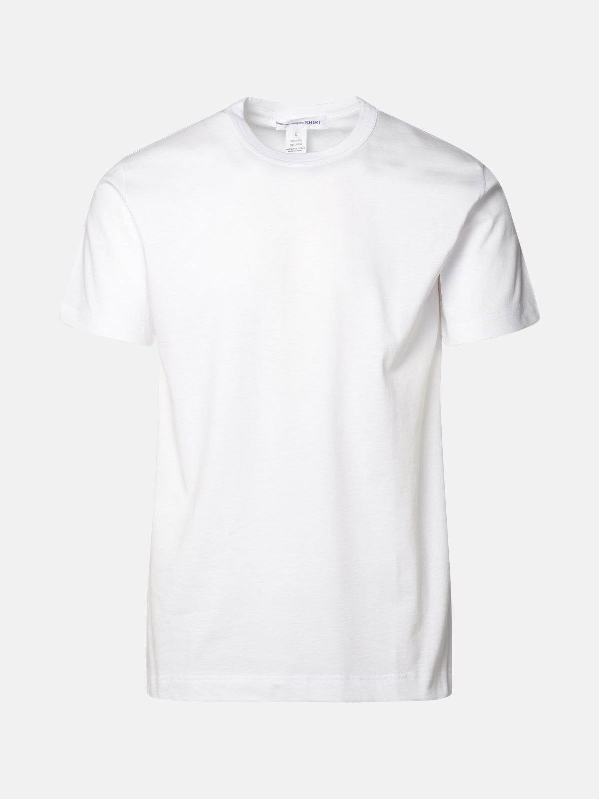 Shop Comme Des Garçons Shirt White Cotton T-shirt