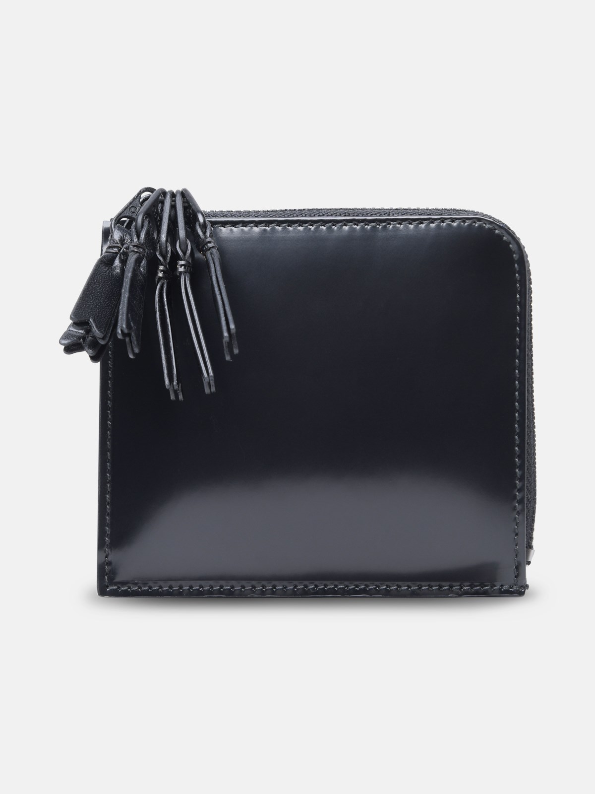 Shop Comme Des Garçons 'medley' Black Leather Wallet