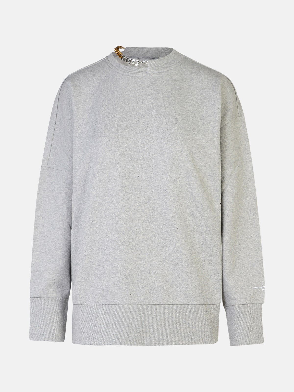 Shop Stella Mccartney '' Grey Cotton Sweatshirt