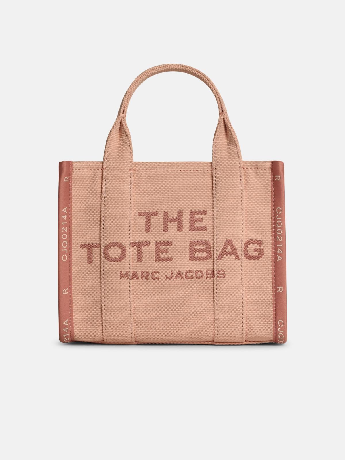 Marc Jacobs 'the Small Tote' Pink Cotton Bag