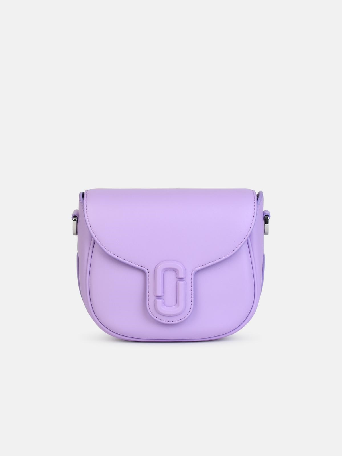 Shop Marc Jacobs 'saddle' Small Crossbody Bag In Matte Lilac Leather In Liliac