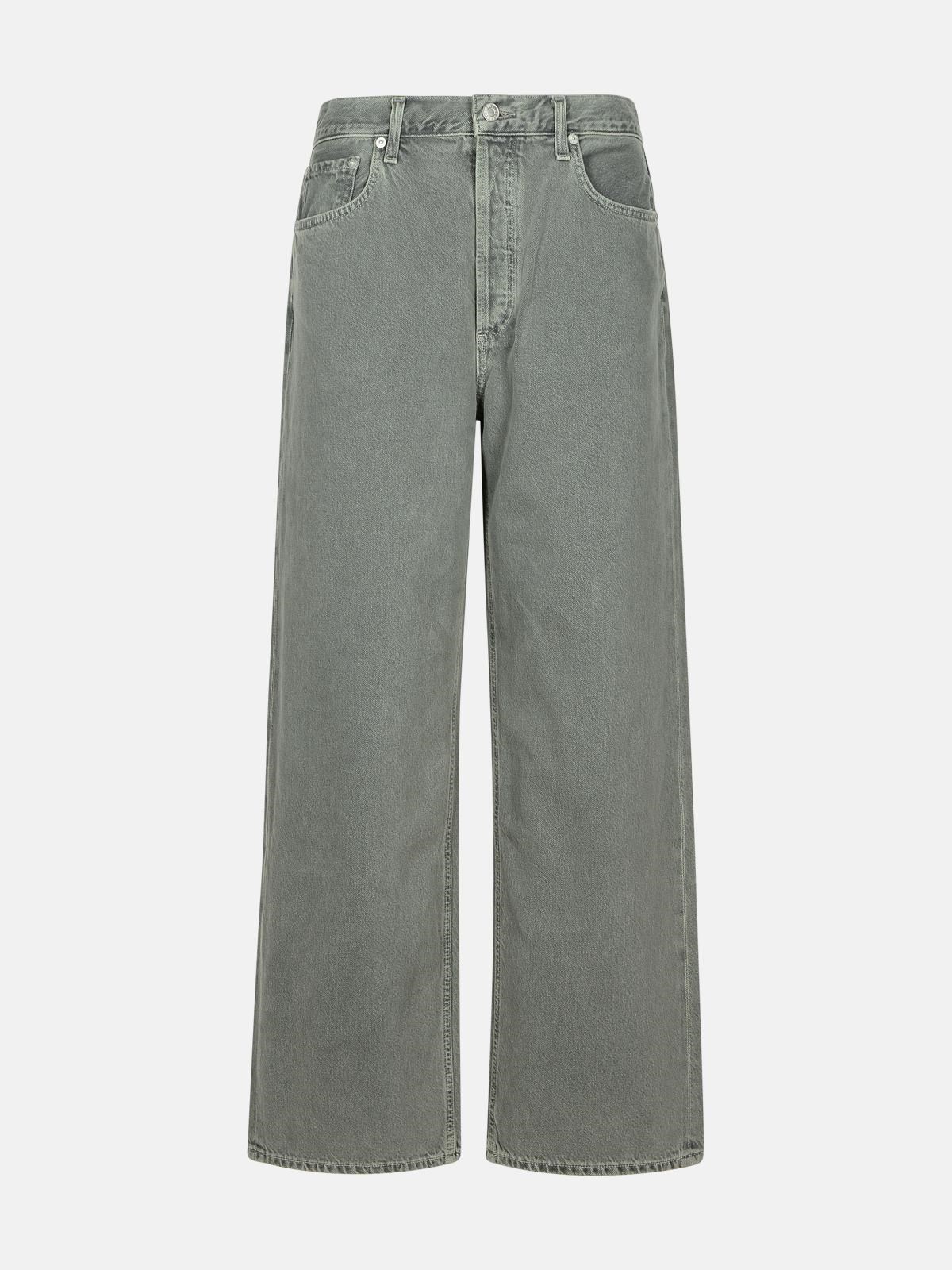 Agolde 'baggy' Grey Cotton Jeans