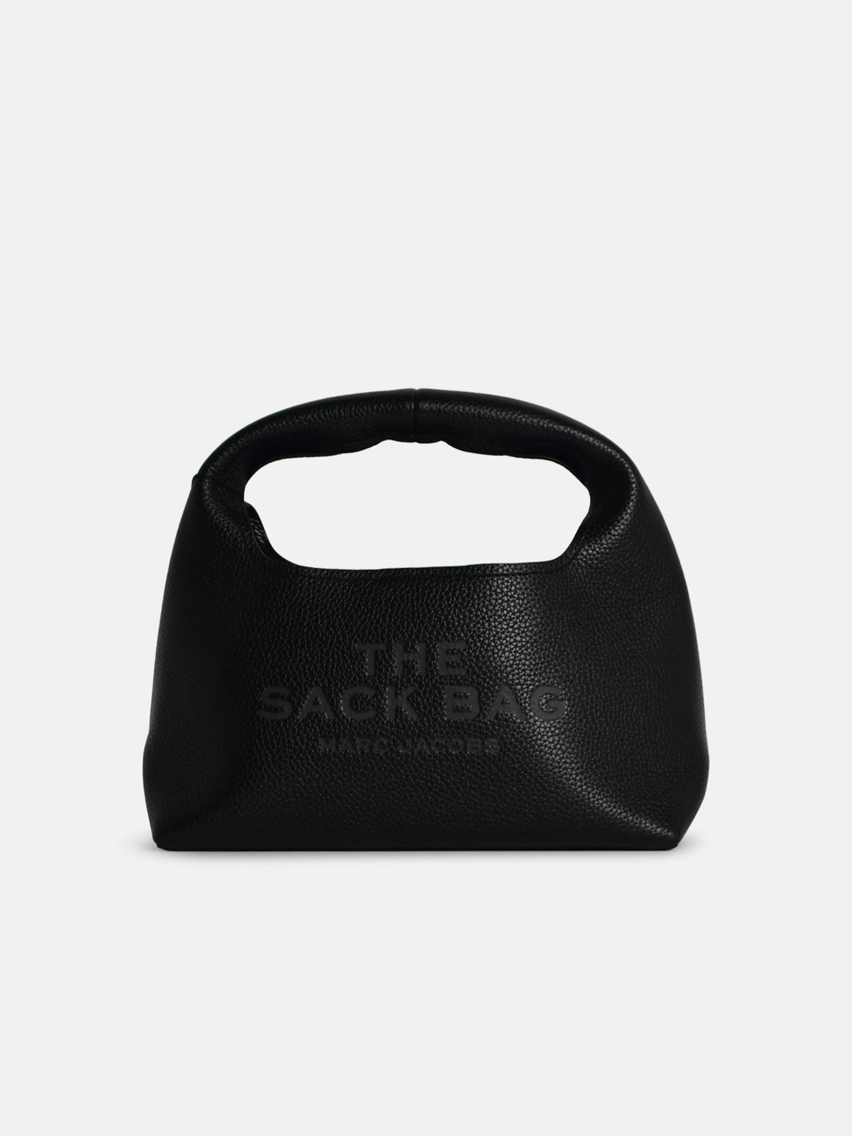 Marc Jacobs 'the Mini Sack' Black Leather Bag
