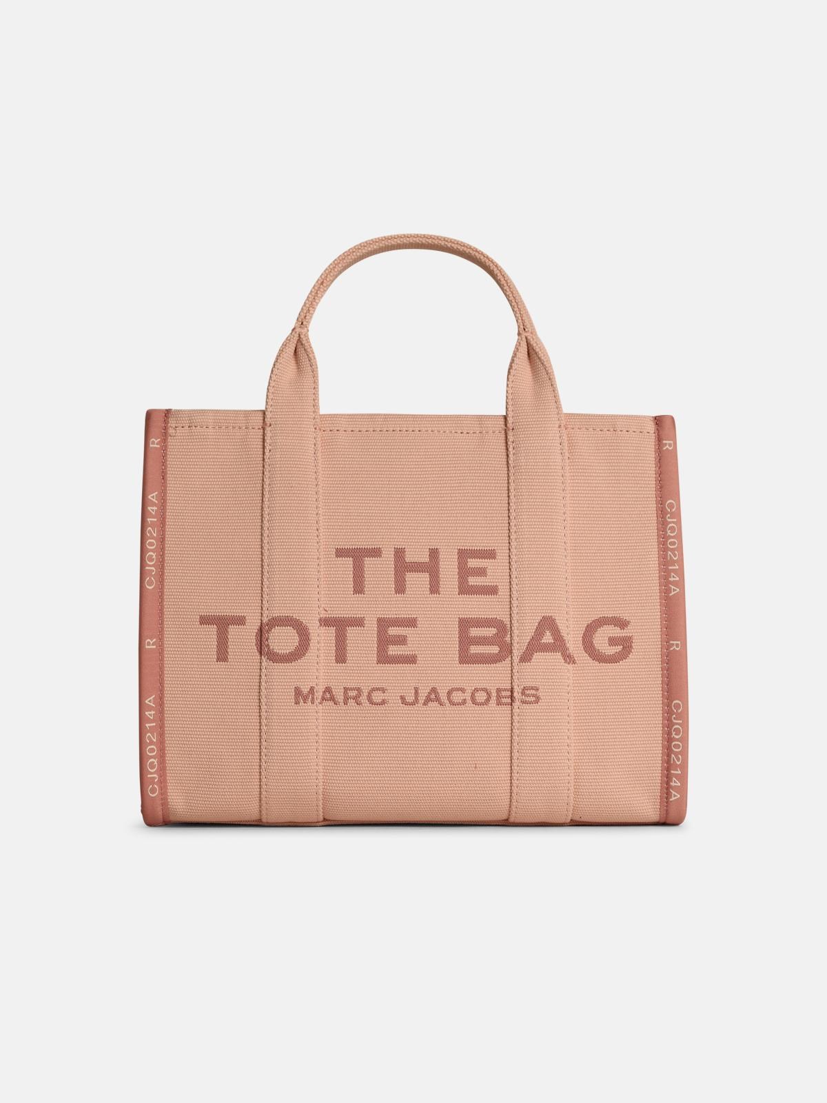 Marc Jacobs 'the Small Tote' Pink Cotton Bag