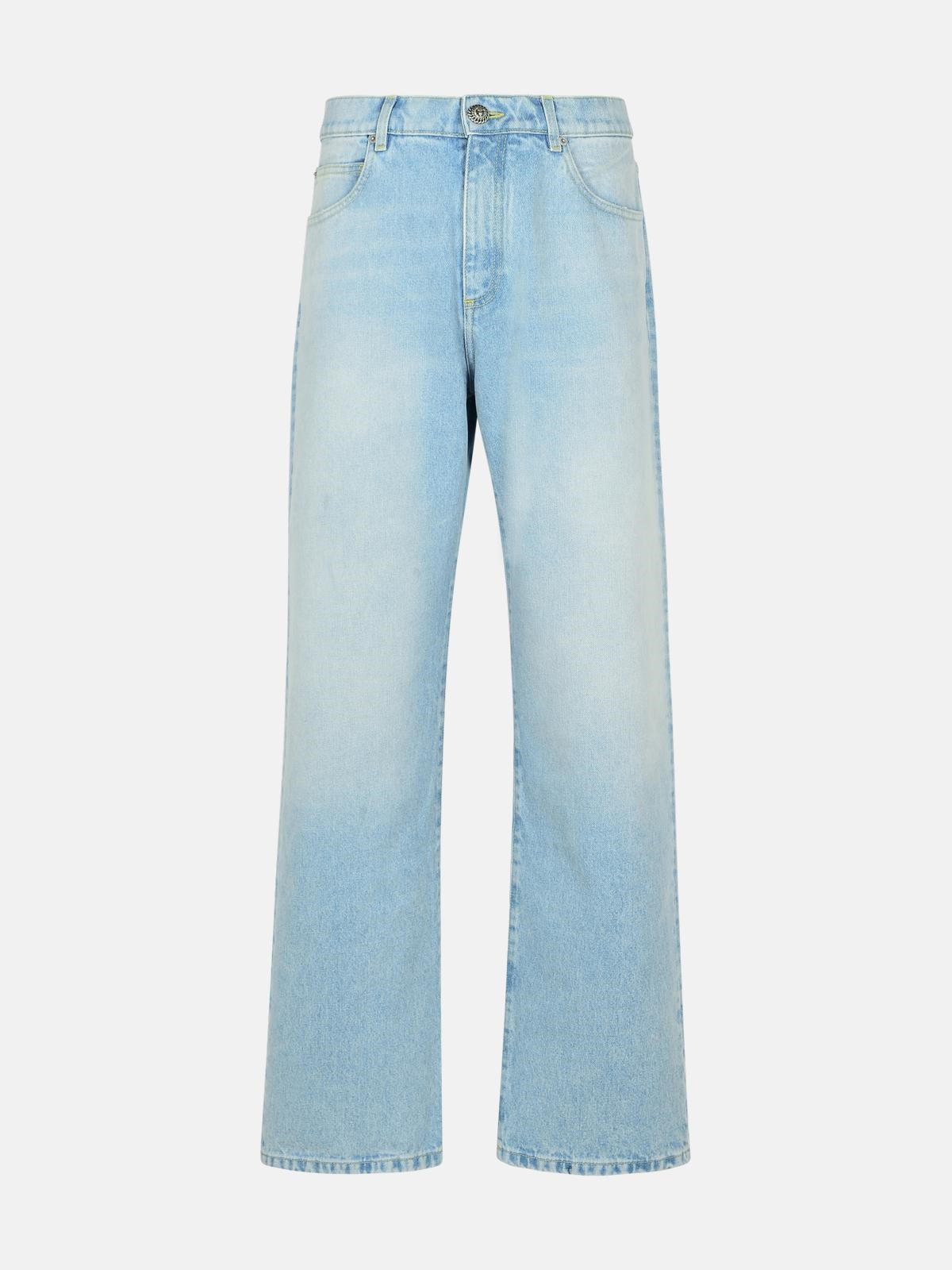 Balmain Light Blue Denim Jeans