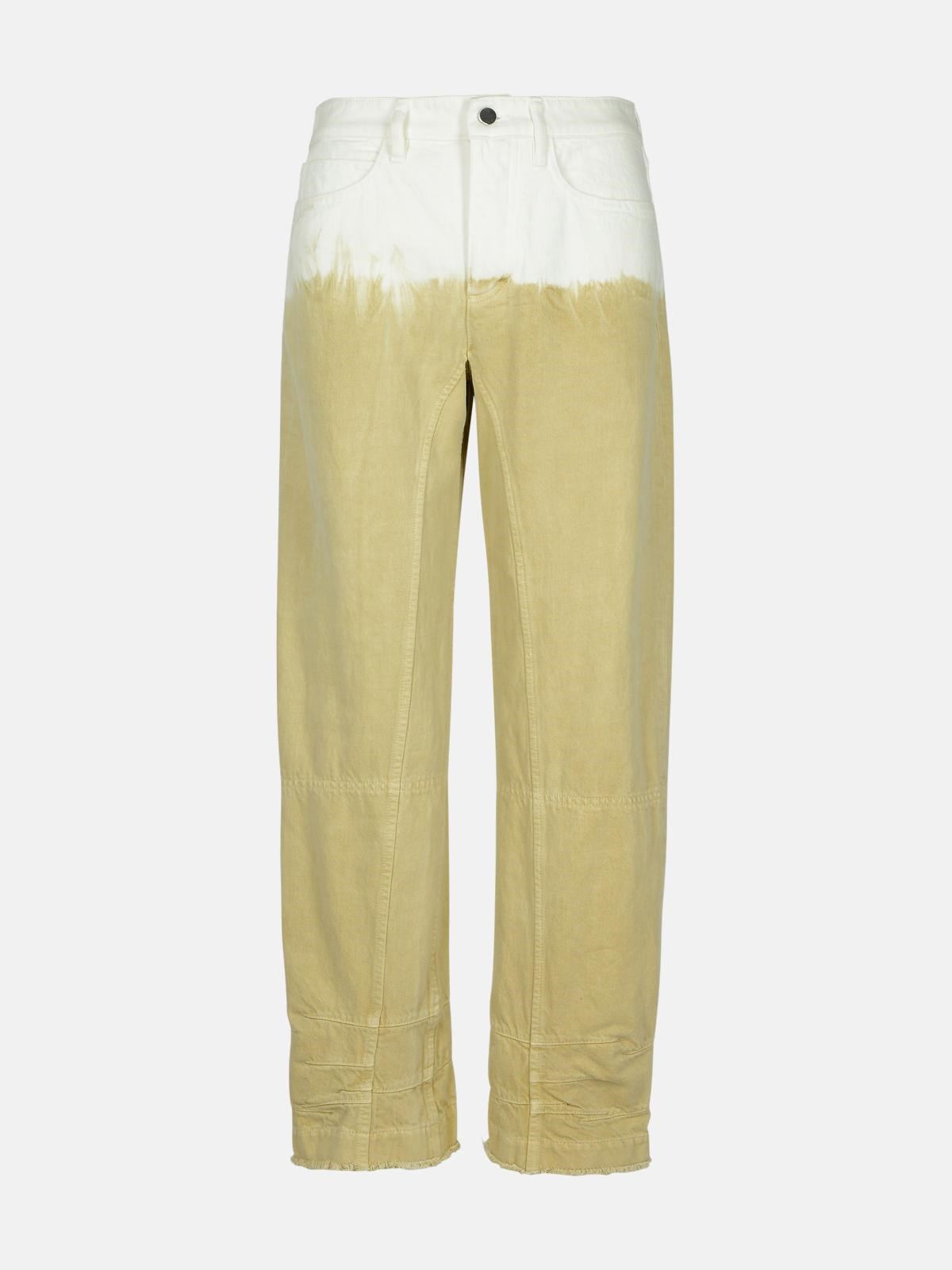 JIL SANDER Beige Cotton Jeans　JIL SANDER ベージュ コットン ジーンズ JIL