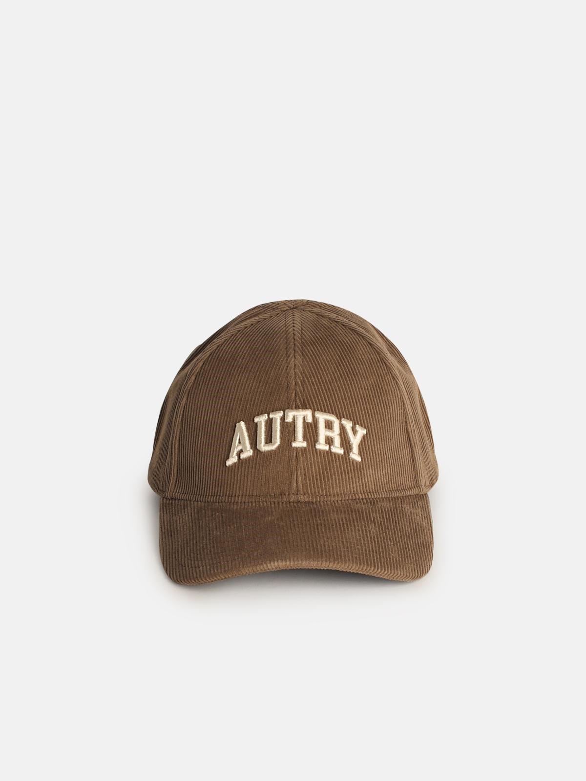 Shop Autry Brown Cotton Cap