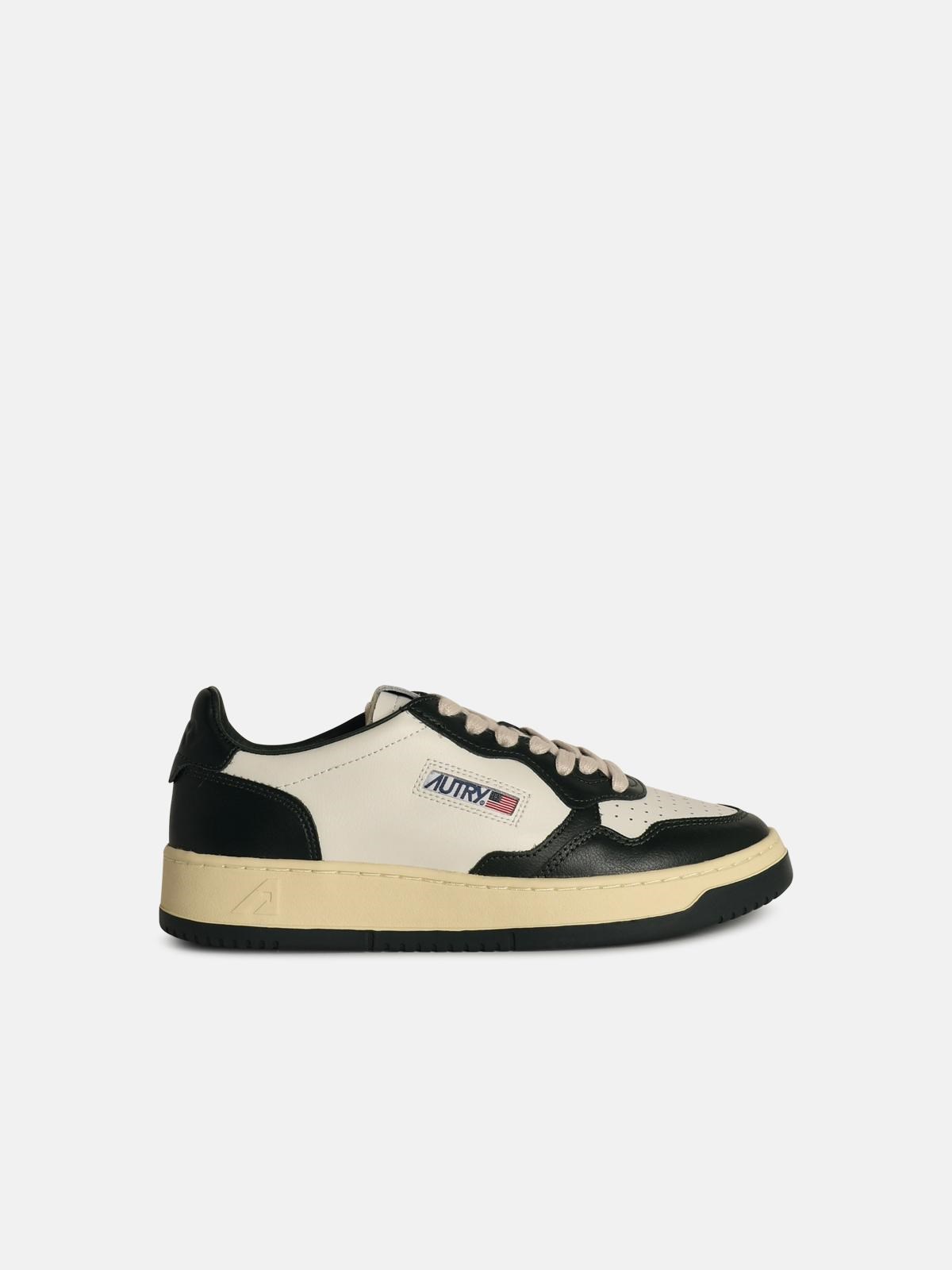 Autry 'medialist' White Leather Trainers