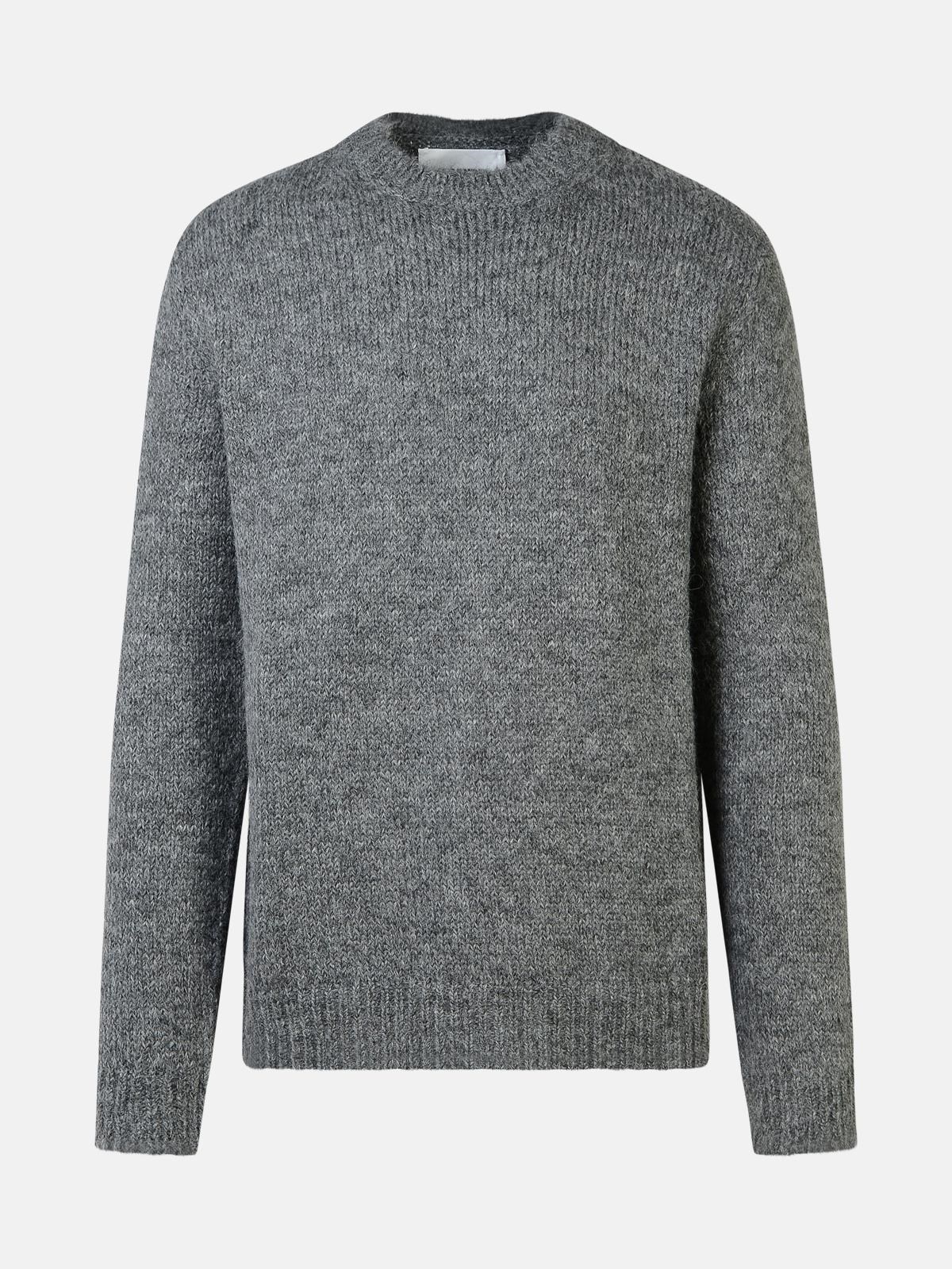 Jil Sander JIL SANDER Grey Alpaca Blend Sweater　JIL SANDER グレー アルパカ ブレンド セーター