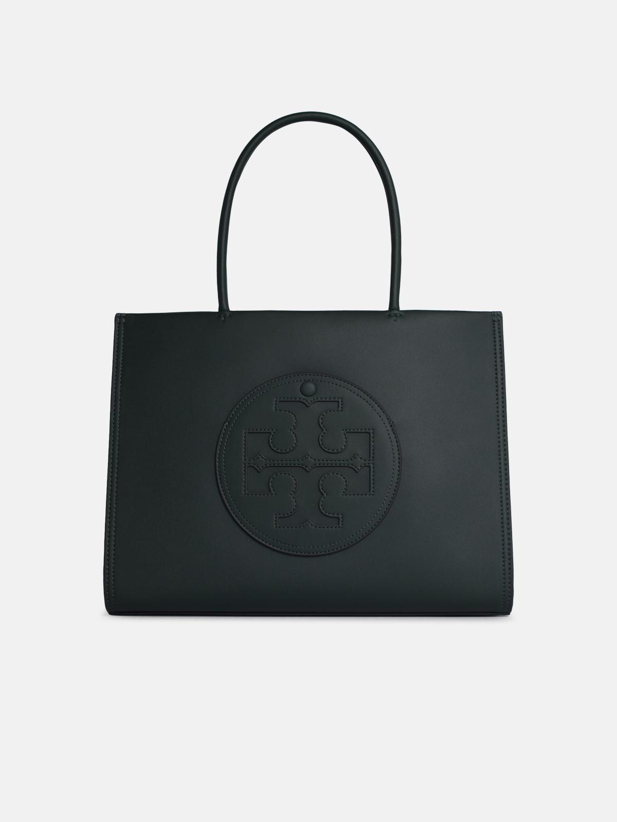 Tory Burch 'ella' Shopping Bag In Green Bio-tex Leather