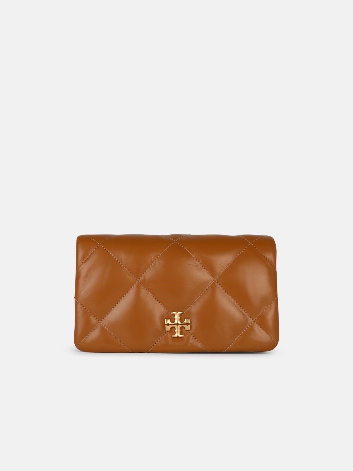 Shop Tory Burch 'kira' Brown Leather Wallet