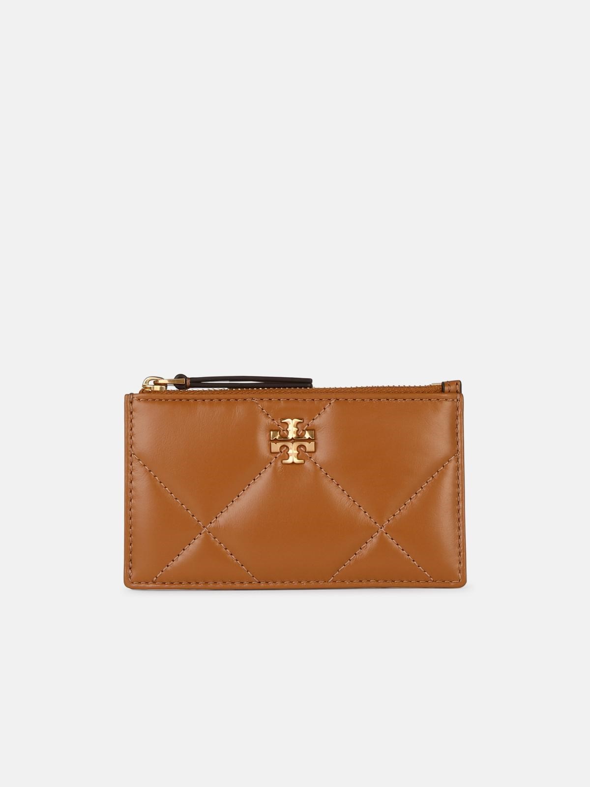 Shop Tory Burch 'kira' Brown Leather Wallet