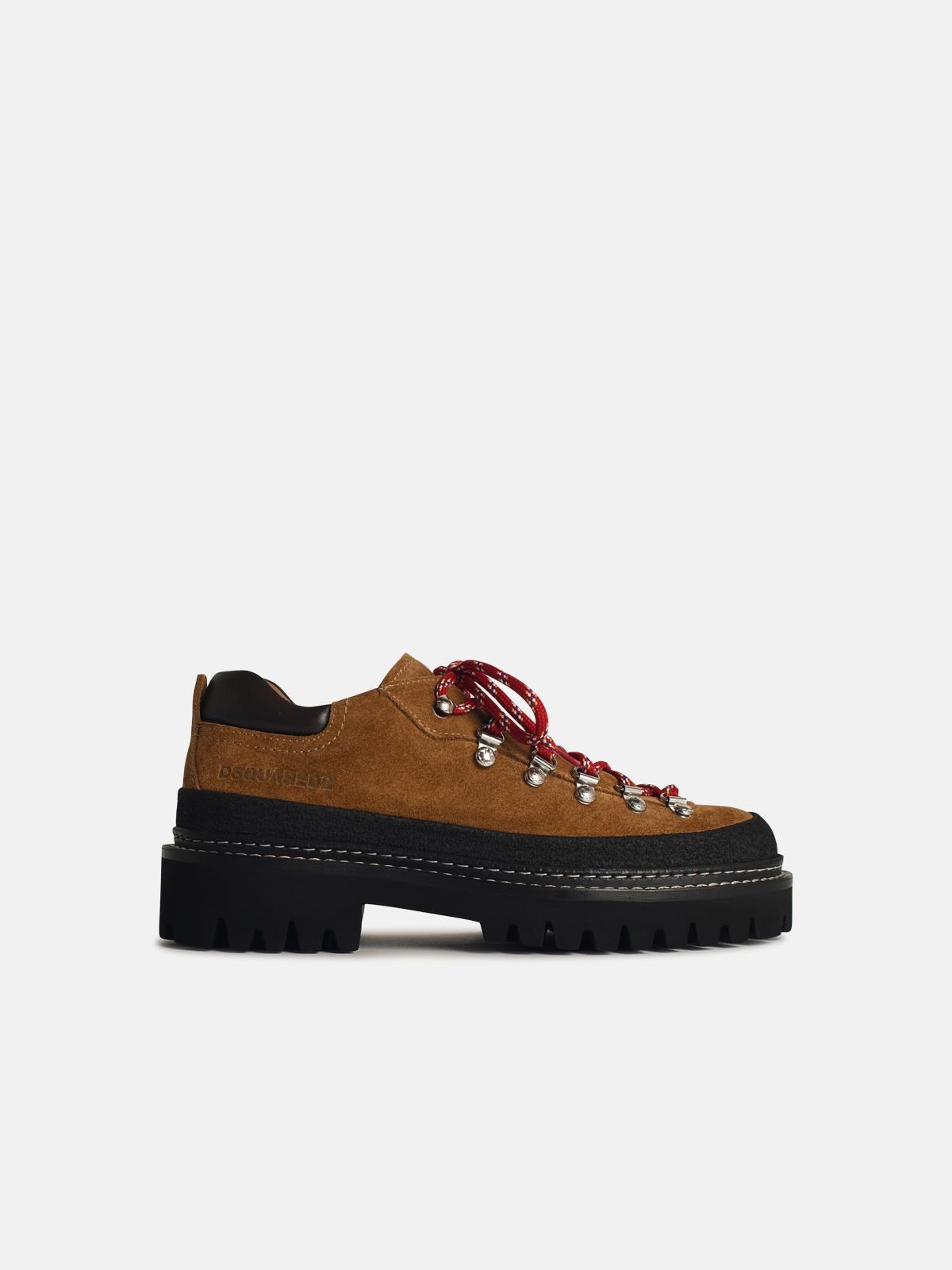 Dsquared2 'canadian Hiking' Brown Leather Boots