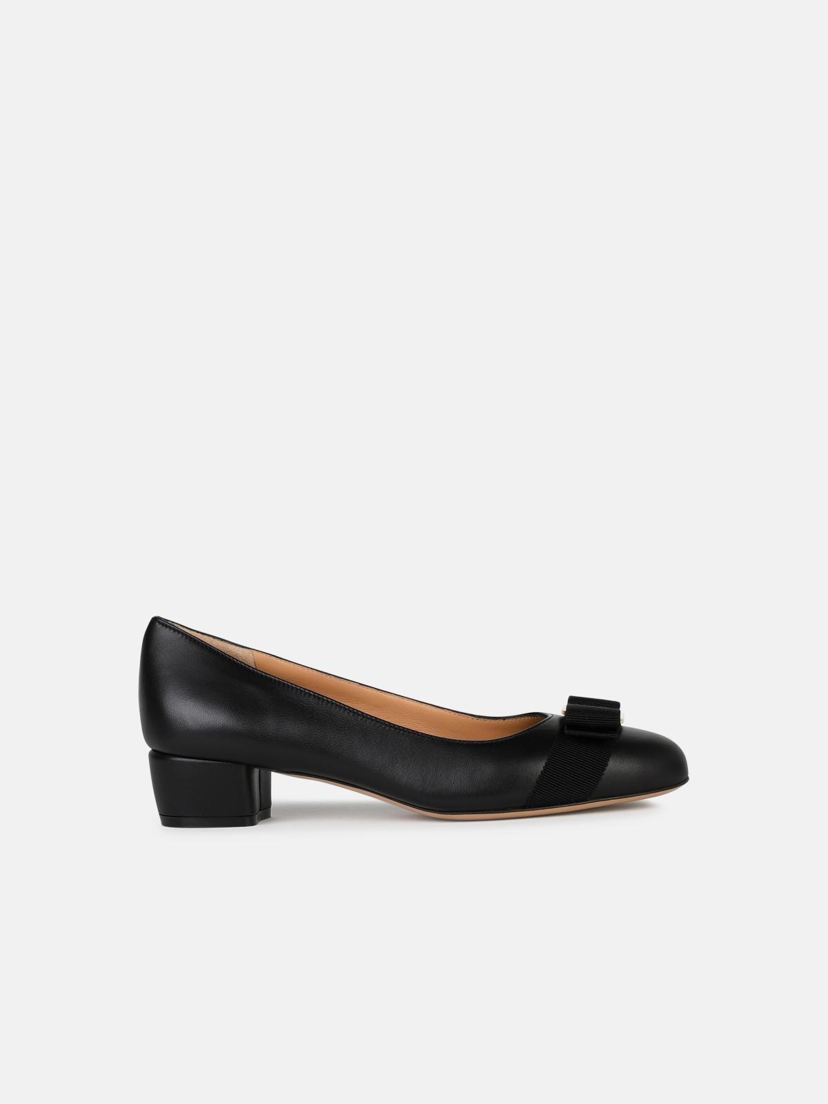 Shop Ferragamo 'vara Soft' Pumps In Black