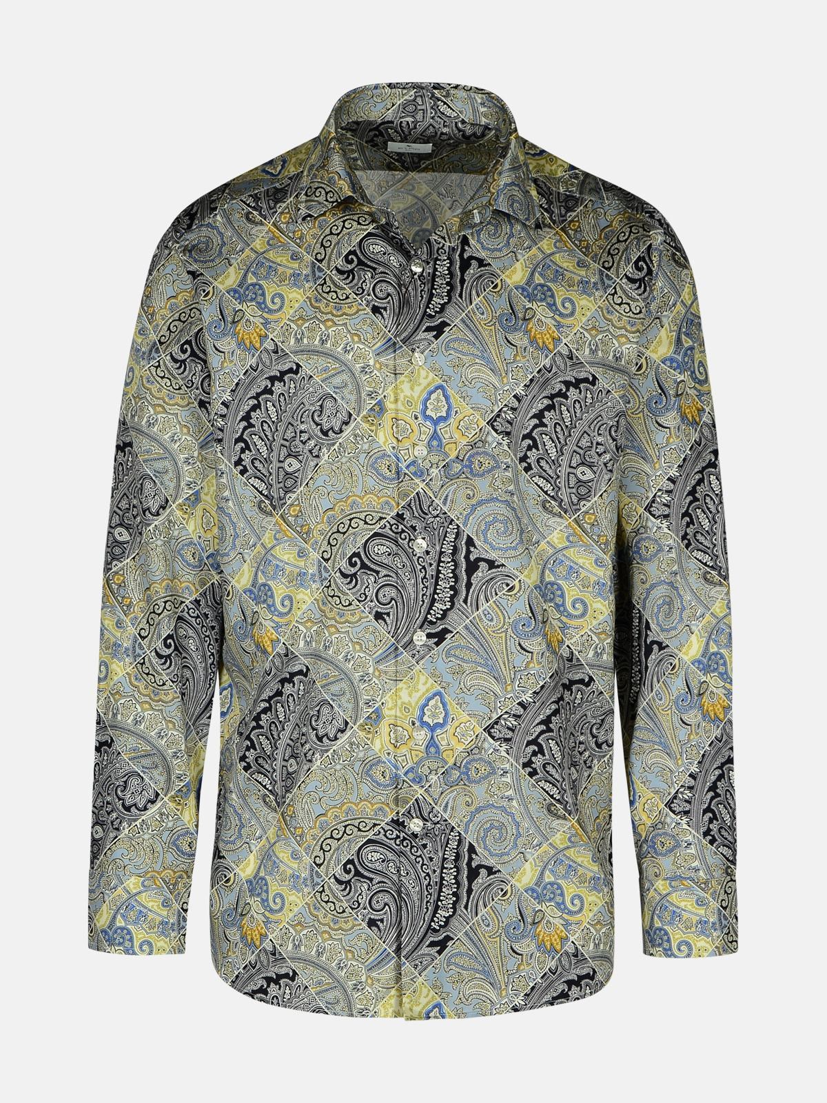 ETRO ETRO 'Roma' Multicolor Cotton Shirt　ETRO 'Roma' マルチカラー コットン シャツ