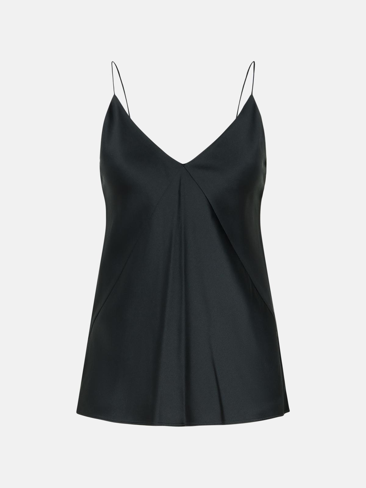 MAX MARA 'Metello' Black Silk Top　MAX MARA 'Metello' ブラック シルク トップ MAX