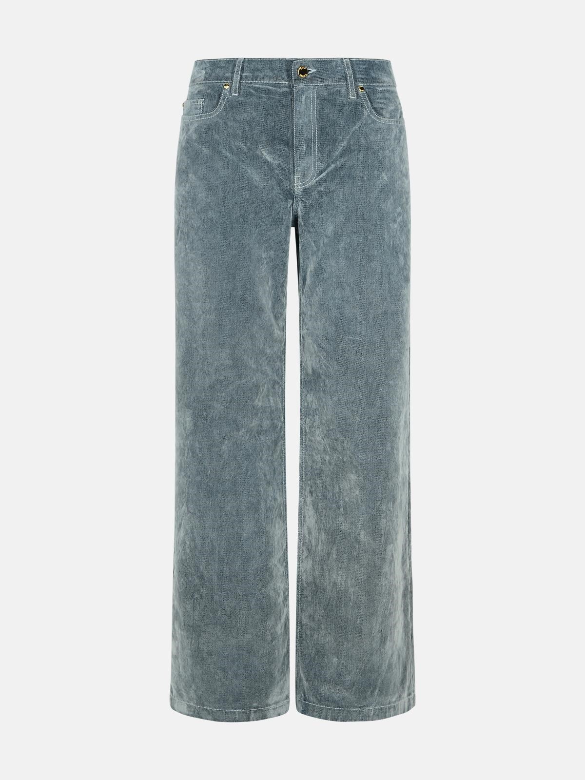 CASABLANCA Light Blue Cotton Blend Jeans　カサブランカ ライトブルー コットン ブレンド ジーンズ CASABLANCA