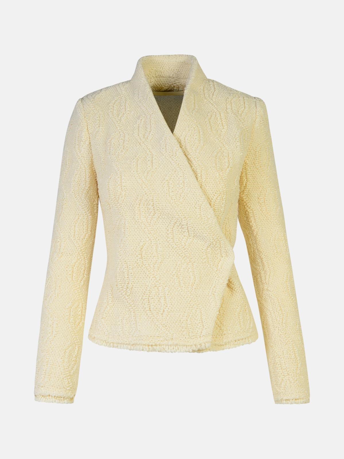 Isabel Marant 'loyana' Cream Wool Blend Jacket In Neutral