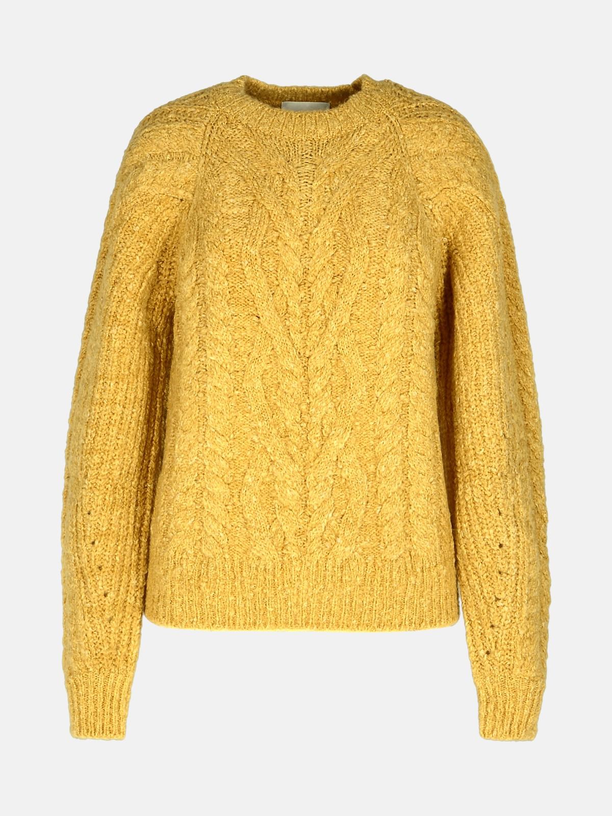Isabel Marant 'kallie' Beige Acrylic Blend Sweater In Beige
