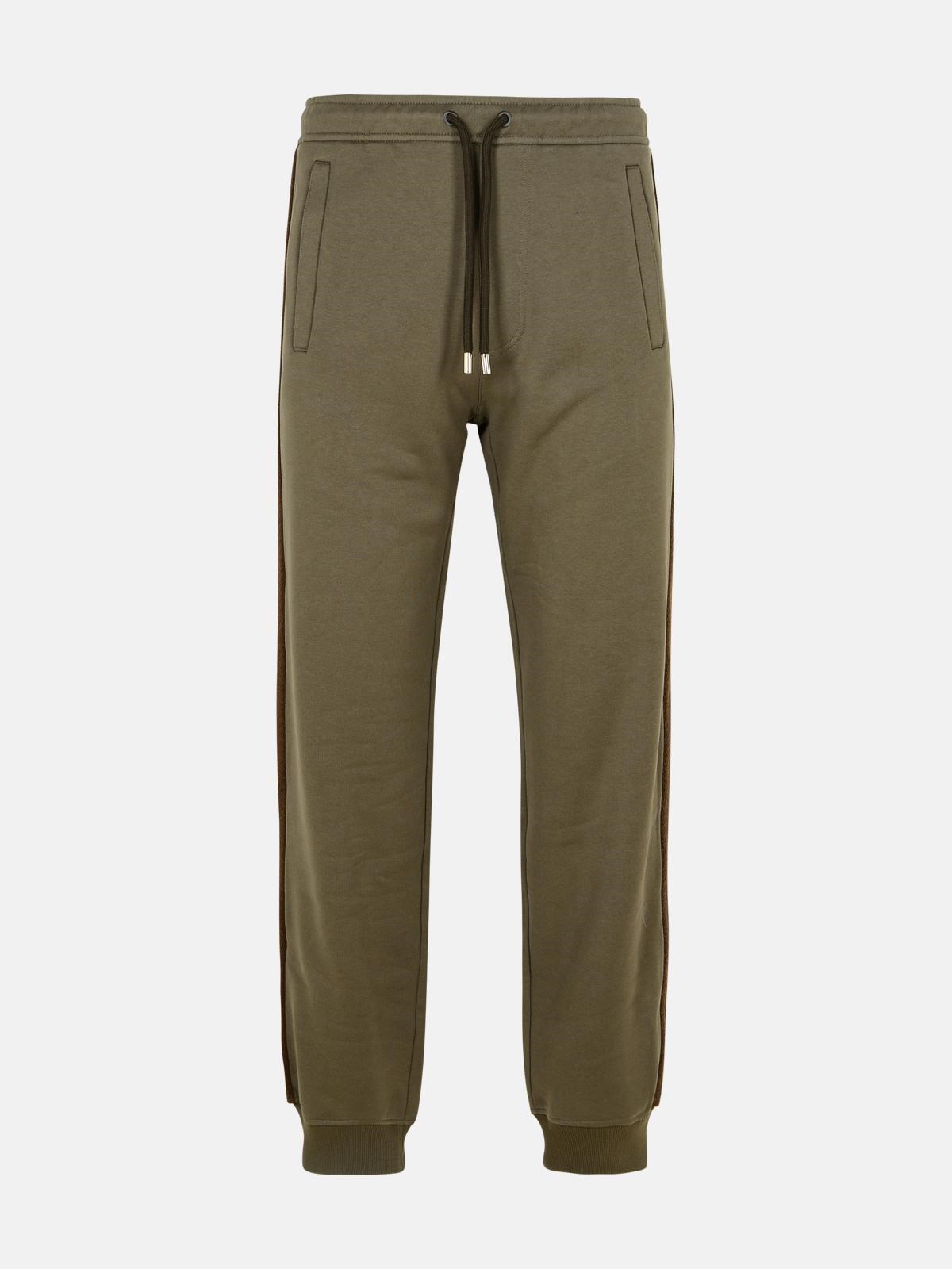 LANVIN Brown Cotton Jogger Pants