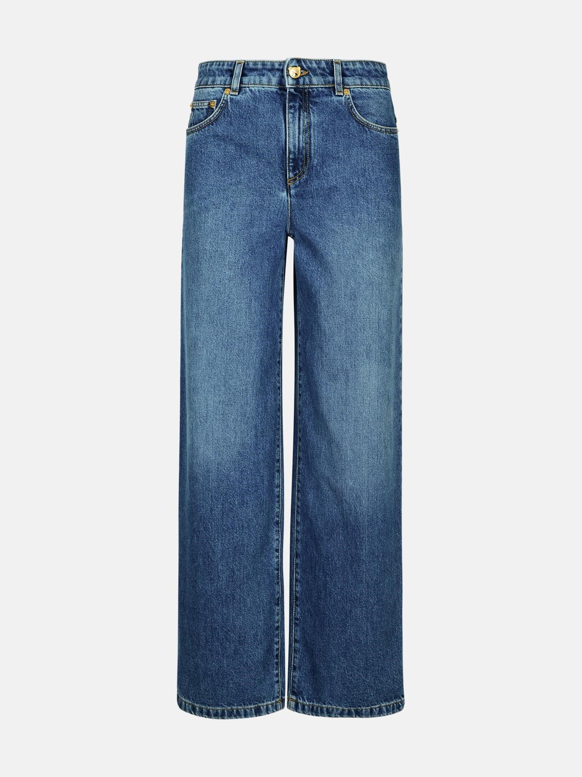 Moschino Blue Cotton Jeans