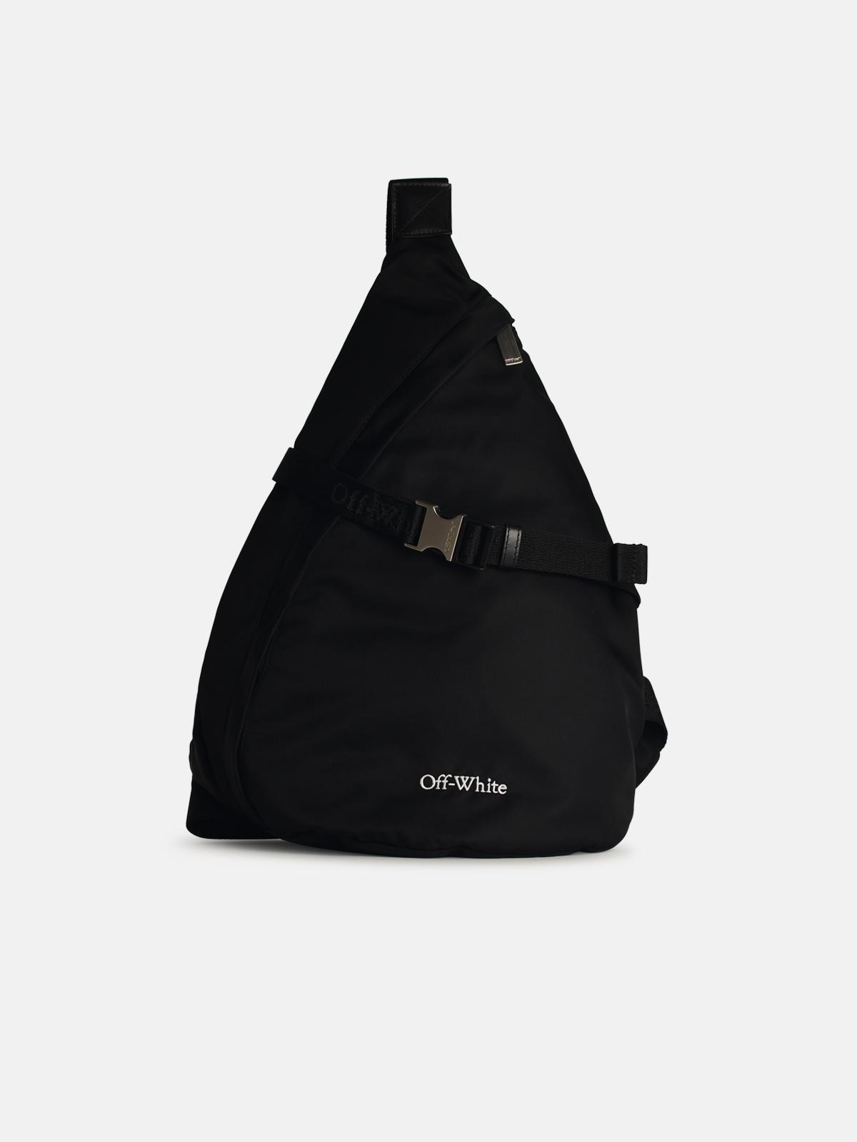 Shop Off-white 'outdoor' Black Nylon Blend Fanny Pack