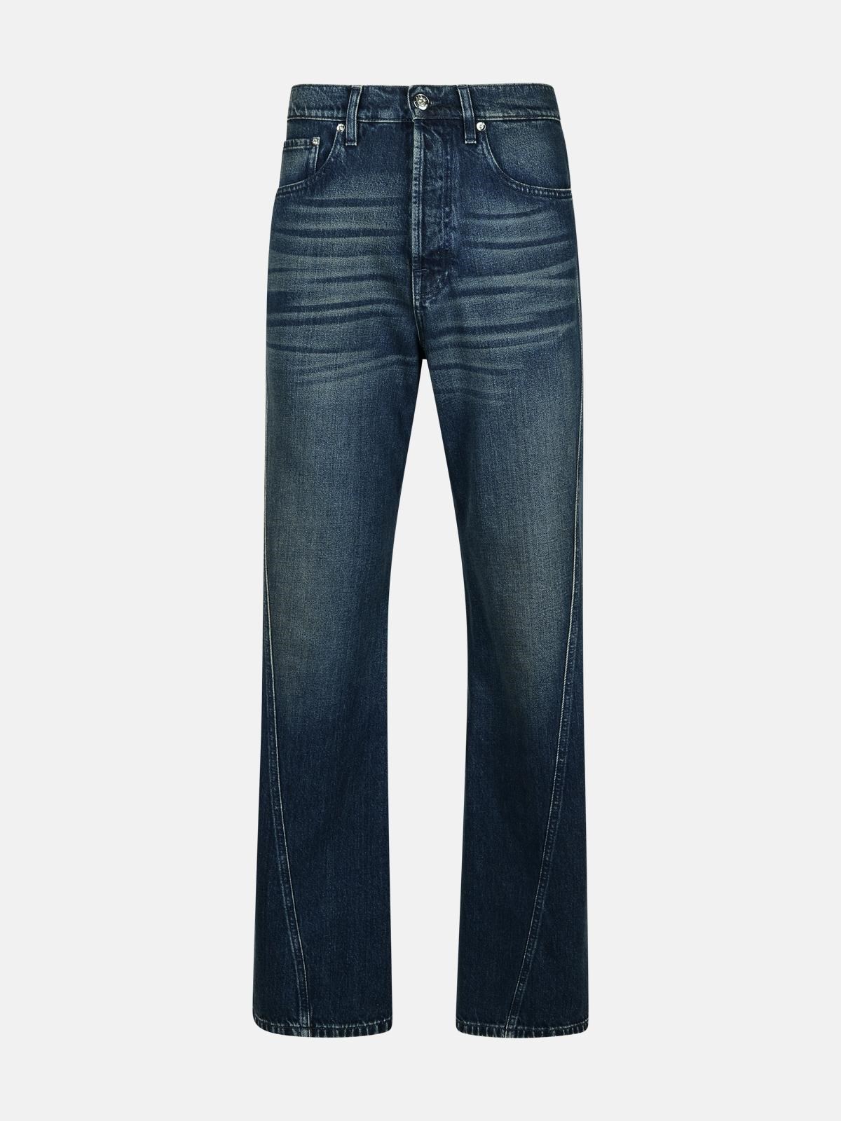 Shop Lanvin Blue Denim Jeans