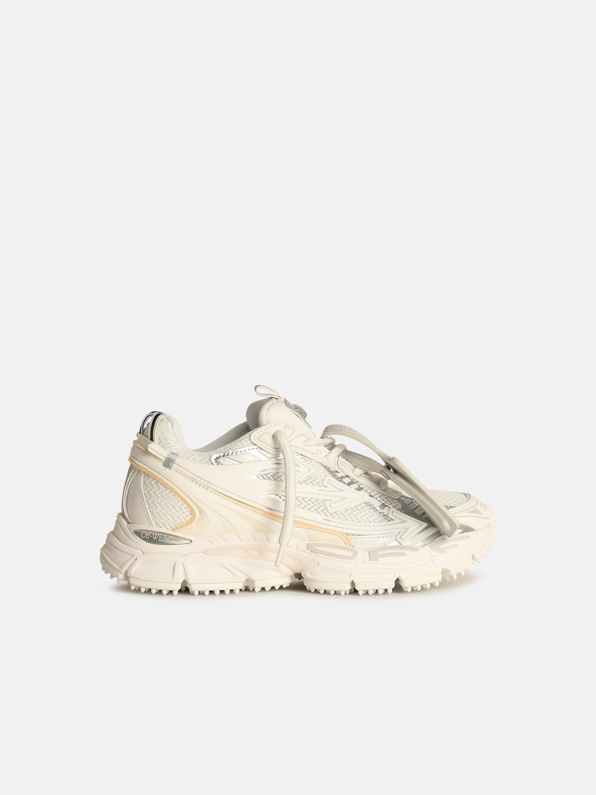 Off-white 'be Right' White Polyester Blend Sneakers