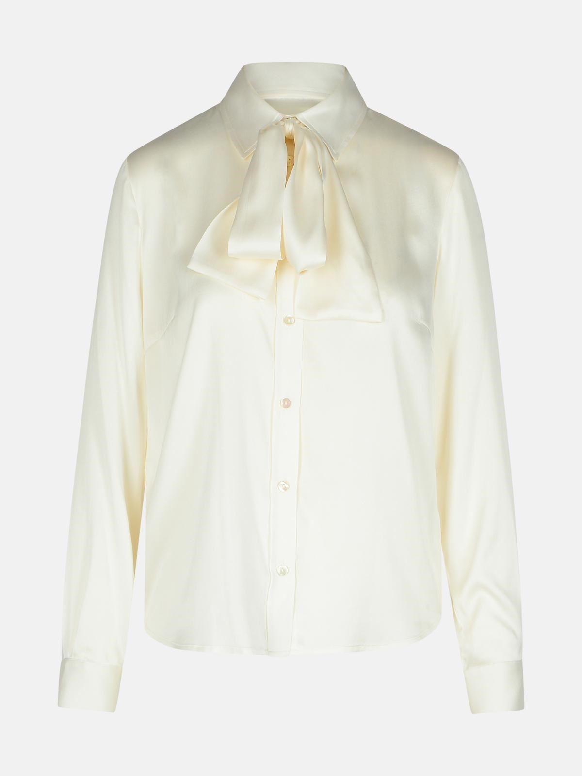 P.a.r.o.s.h Salty Cream Evening Blend Shirt In Cream