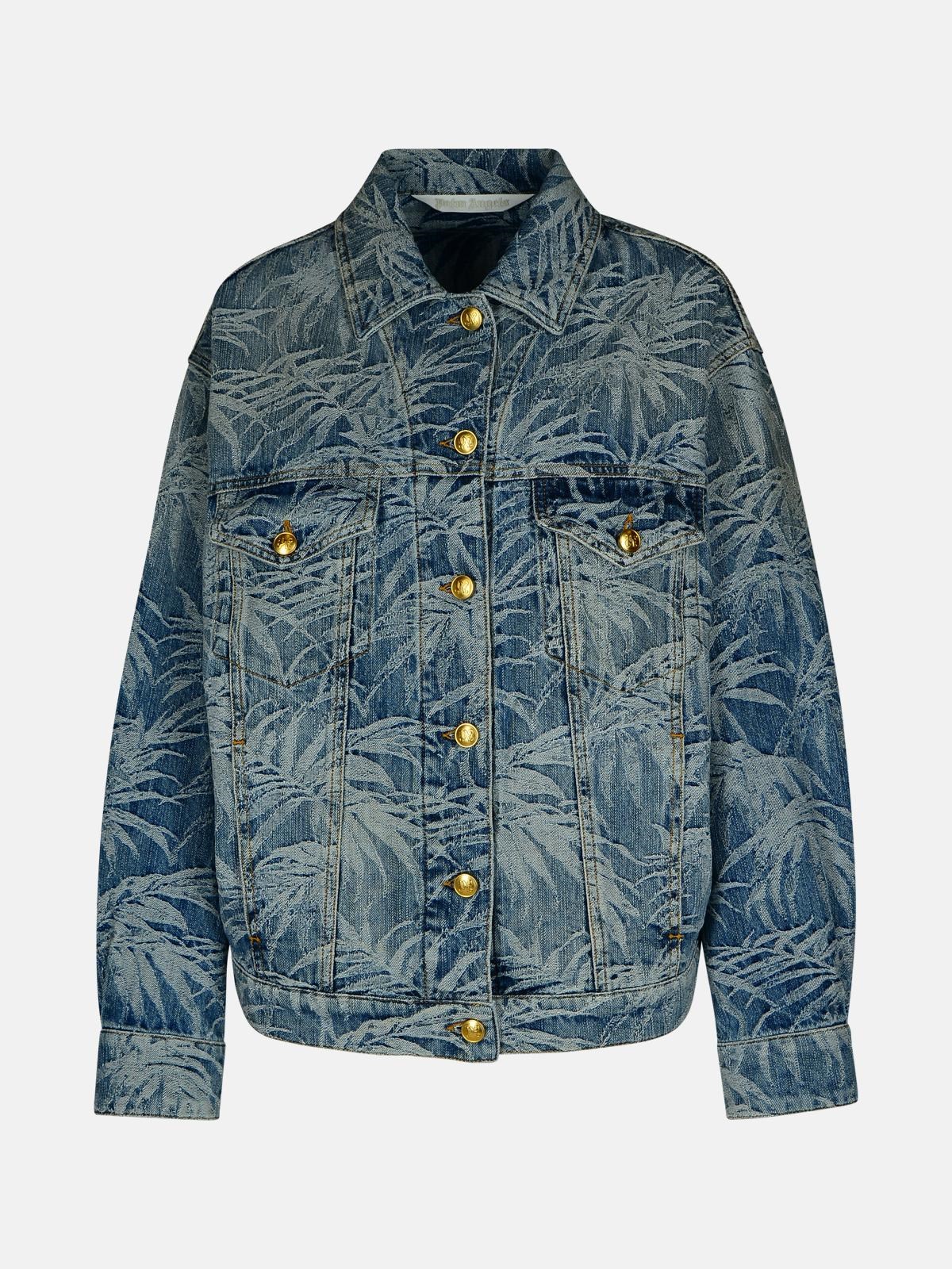 PALM ANGELS LIGHT BLUE DENIM JACKET 