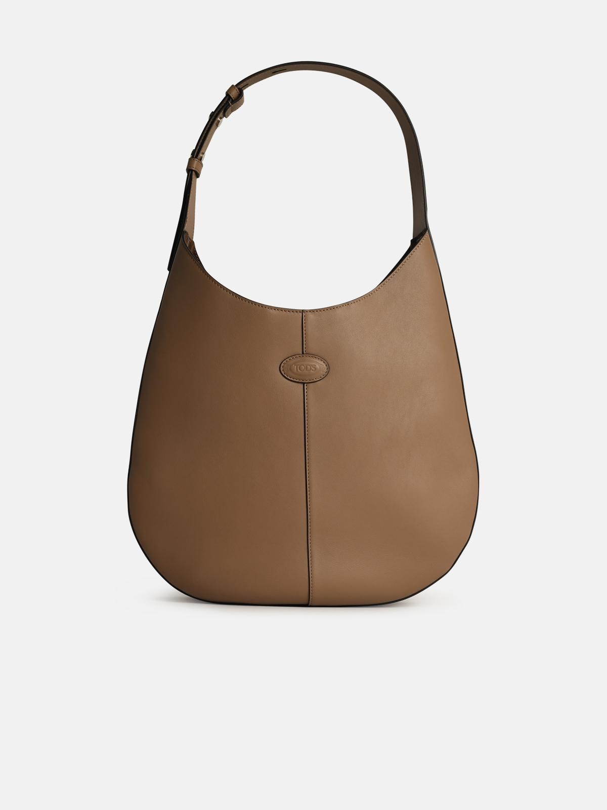 TOD'S 'Di Bag Hobo' Beige Leather Bag