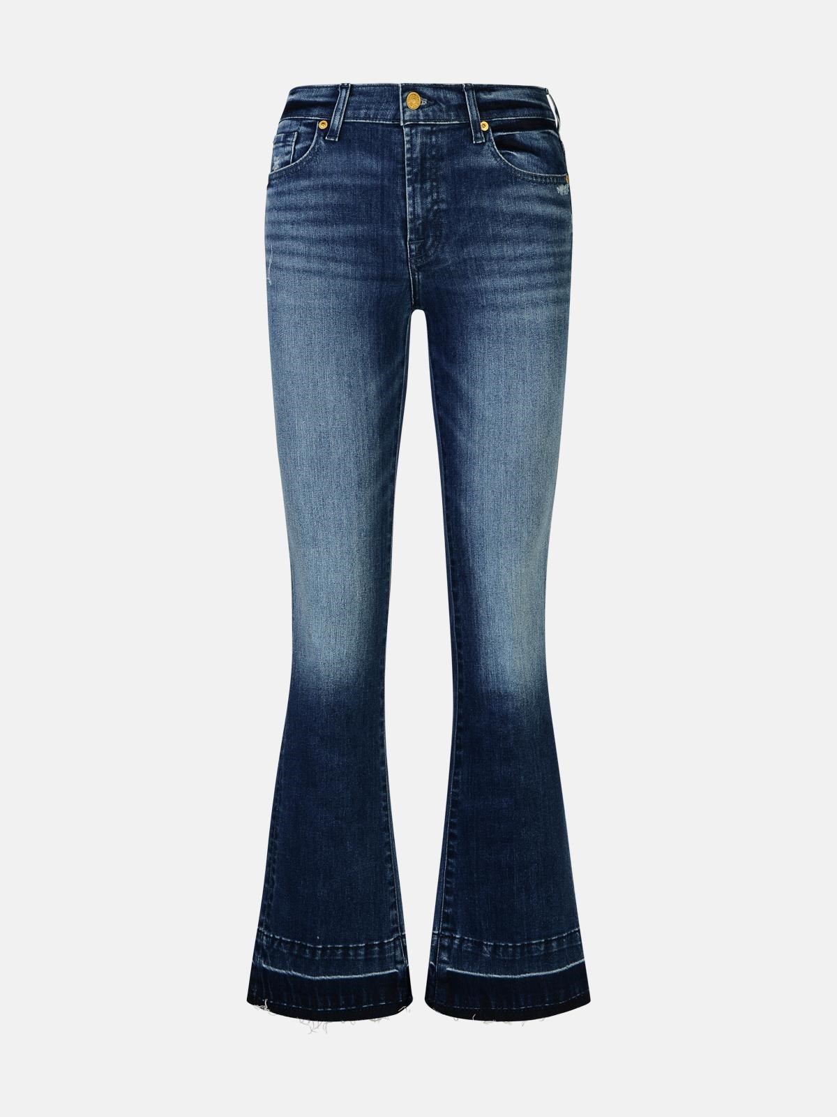 Shop 7 For All Mankind 'bootcut' Blue Cotton Jeans