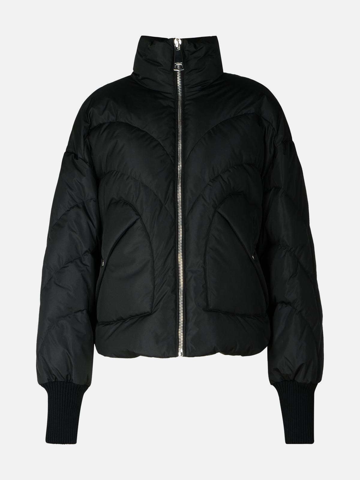 Shop Khrisjoy 'corazon' Black Polyester Down Jacket