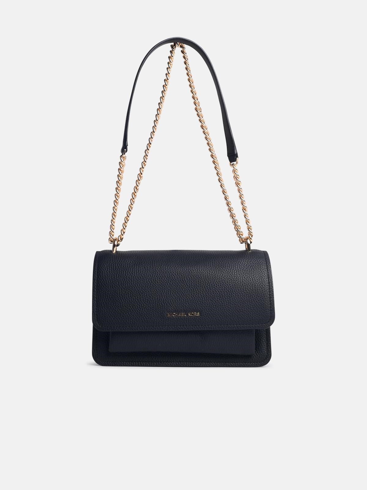 MICHAEL MICHAEL KORS 'Laclaire' Black Leather Crossbody Bag