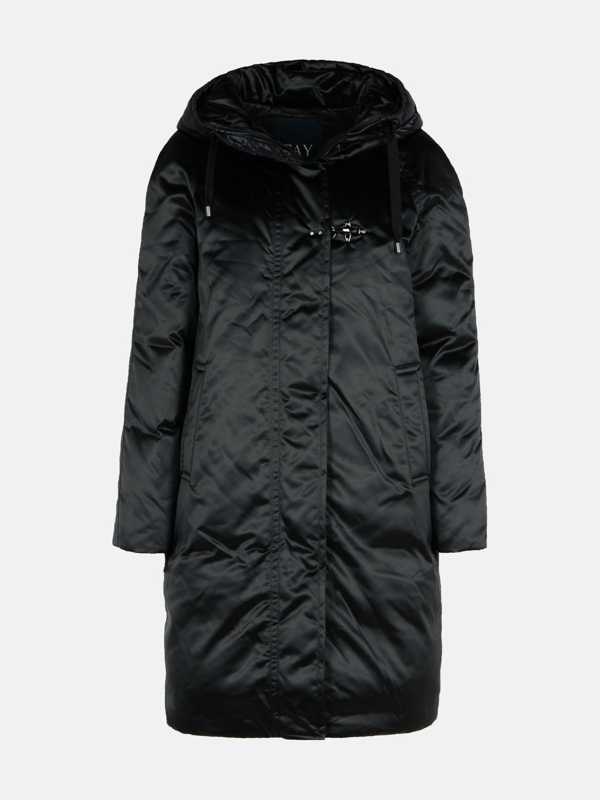 Fay Black Polyamide Parka In Black