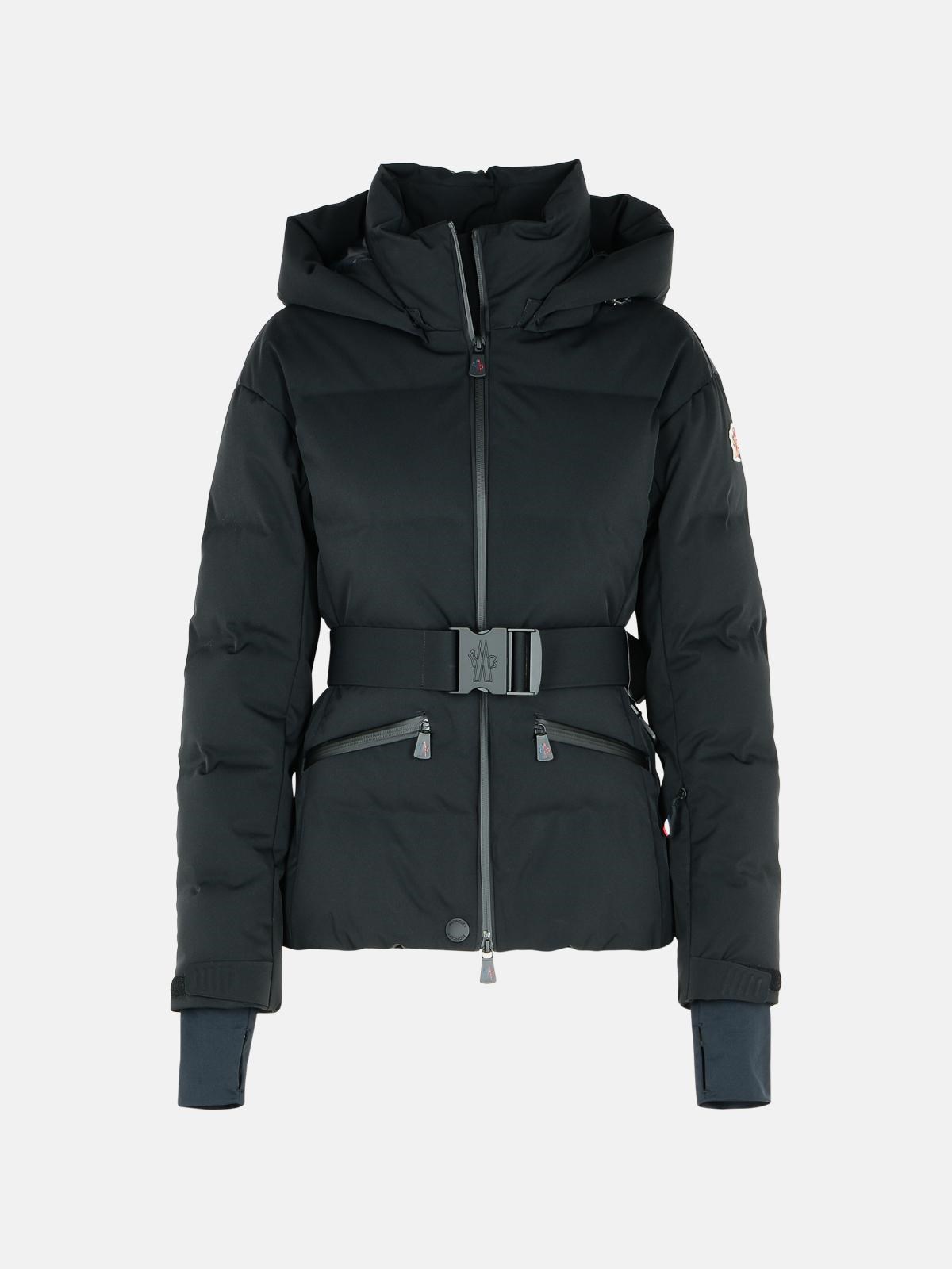 Moncler 'tolima' Black Polyamide Blend Down Jacket
