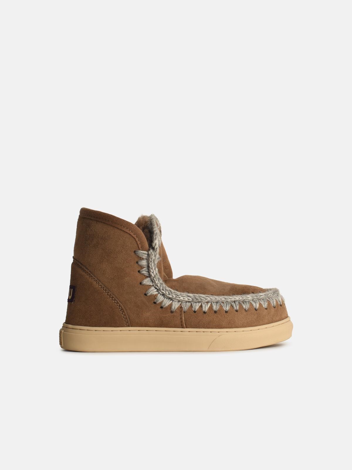 Mou Eskimo 'sneaker' In Brown Leather In Brown