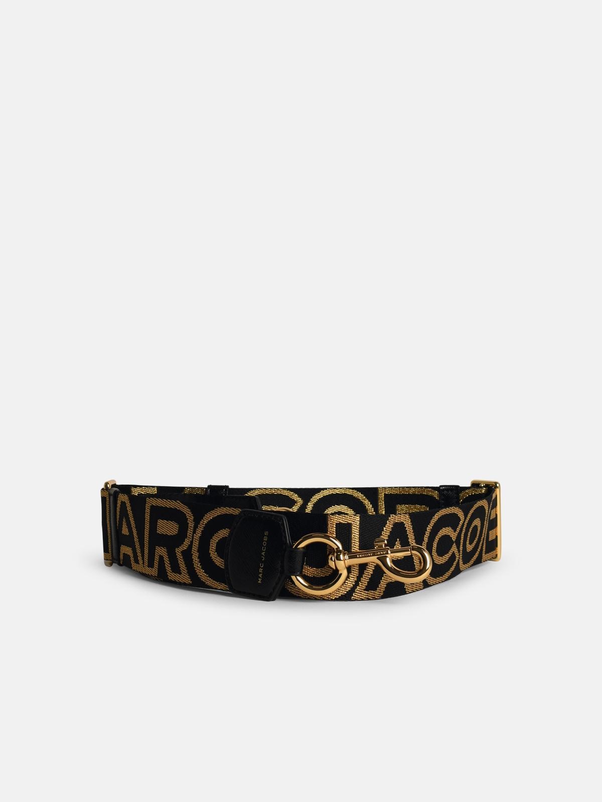 Marc Jacobs Black Cotton Shoulder Strap