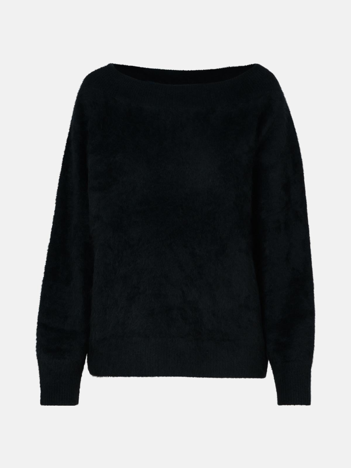 Lisa Yang 'kamila' Black Cashmere Sweater
